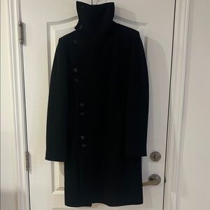 Ann Demeulemeester Black Coat